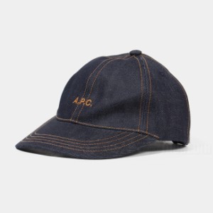 APC A.P.C. アーペーセー デニムキャップ 帽子 LOGO CAP ロゴキャップ メンズ レディース コットン COCSXM24127