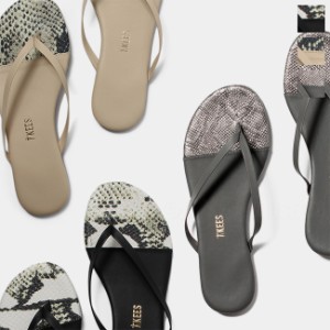 ティキーズ TKEES レディース サンダル ビーチサンダル ビーサン レザー French Tips Sandal FREN