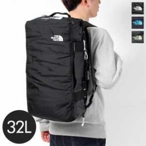 ザノースフェイス THE NORTH FACE ダッフルバッグ バックパック BASE CAMP VOYAGER DUFFEL 32L メンズ ポリエステル TNF BLACK/TNF WHITE