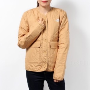 【新品未使用】 THE NORTH FACE ザ ノースフェイス キルティングジャケット W AMPATO QUILTED LINER レディース NF0A83ID 【XLサイズ/ALMOND BUTTER】