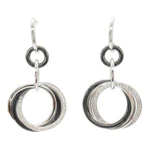 Cartier☆カルティエ トーチュ ダイヤ シングルピアス 750(PG)