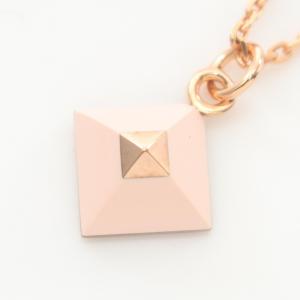 エルメス HERMES メドール キュピドン ネックレス ジュエリー GP（ゴールドメッキ） レディース ゴールド系 / ピンク系 PG 【中古】
