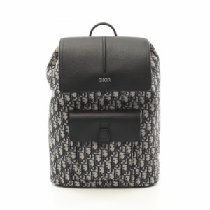 ディオール Dior MOTION リュックサック バックパック バッグ キャンバス レザー メンズ アイボリー系 / ネイビー系 / ブラック系 1ESBA1