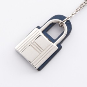 エルメス HERMES オーケリー ネックレス ジュエリー ステンレススチール ヴォースイフト ヴォースイフト レディース シルバー系 / ネイビ