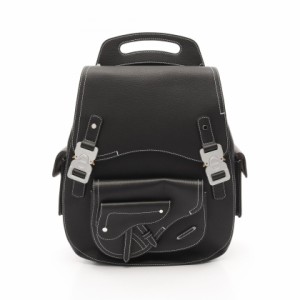 ディオール Dior Gallop ギャロップ バックパック マキシ リュックサック バックパック バッグ レザー グレインドカーフスキン メンズ ブ