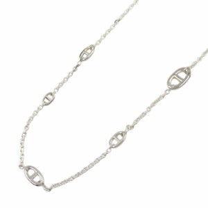 エルメス HERMES ファランドール120ネックレス ネックレス ジュエリー シルバー925 レディース シルバー系 【中古】
