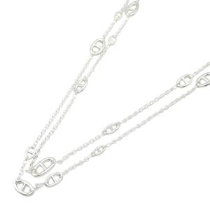 エルメス HERMES シェーヌダンクルファランドールネックレス ネックレス ジュエリー シルバー925 メンズ レディース シルバー系 【中古】
