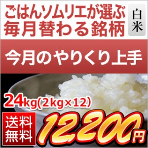 白米 24kg (2kg×12袋) 令和5年(2023年)産【5月のやりくり上手】 島根県産 きぬむすめ 【送料無料】【即日出荷】【米袋は窒素充填包装】 