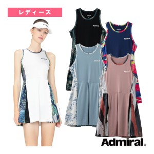 [アドミラル(Admiral) テニス・バドミントン ウェア（レディース）]シーズングラフィックワンピース／レディース（ATLA407）