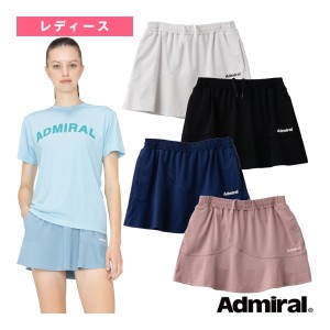 [アドミラル(Admiral) テニス・バドミントン ウェア（レディース）]ペプラムフレアスコート／レディース（ATLA411）