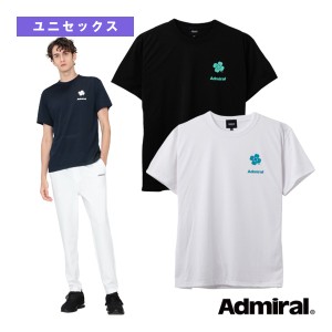 [アドミラル(Admiral) テニス・バドミントン ウェア（メンズ/ユニ）]クローバーロゴTシャツ／ユニセックス（ATMA415）