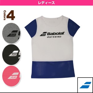 [バボラ テニス・バドミントンウェア（レディース）]Tシャツ／レディース（BAB-8731W）