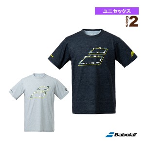 [バボラ テニス・バドミントンウェア（メンズ/ユニ）]ピュアアエロ半袖シャツ／PURE AERO SHORT SLEEVE SHIRT／ユニセックス（BUP2565C）