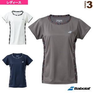 [バボラ テニス・バドミントン ウェア（レディース）]PURE SHORT SLEEVE SHIRT／半袖ゲームシャツ／レディース（BWG2378）