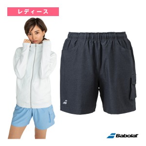 [バボラ テニス・バドミントンウェア（レディース）]PURE RANGE／デニムライクショートパンツ／PURE DENIMLIKE SHORTS PANTS／レディース