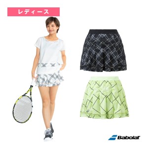 [バボラ テニス・バドミントン ウェア（レディース）]PURE RANGE／スコート／PURE SKORT／レディース（BWG4427）