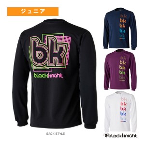 [ブラックナイト バドミントン ジュニアグッズ]ドライロングTシャツ／ジュニア（T-3212U）