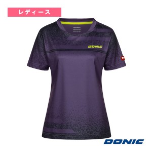 [DONIC 卓球 ウェア（レディース）]DONICシャツ ラフター／レディース（GL148）