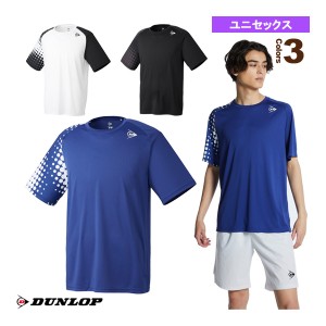 [ダンロップ テニス・バドミントンウェア（メンズ/ユニ）]Tシャツ／ユニセックス（DAL-8342）