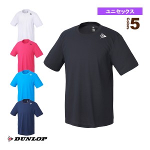 [ダンロップ テニス・バドミントン ウェア（メンズ/ユニ）]Tシャツ／ユニセックス（DAL-8344）