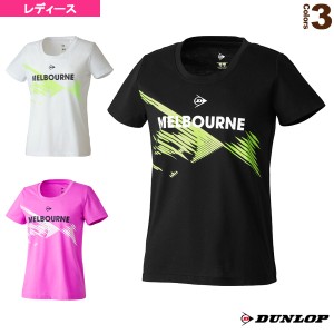 [ダンロップ テニス・バドミントン ウェア（レディース）]Tシャツ／レディース（DAL8022W）