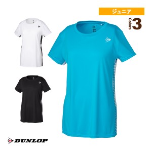 [ダンロップ テニスウェア（ジュニア）]ゲームシャツ／ジュニア（DAP-1360W）