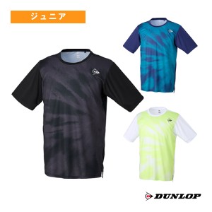 [ダンロップ テニスウェア（ジュニア）]ゲームシャツ／ジュニア（DAP-1400）