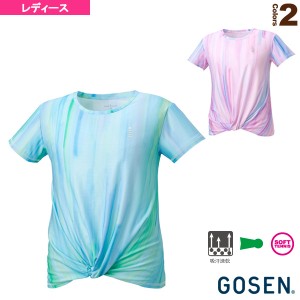 [ゴーセン テニス・バドミントン ウェア（レディース）]ゲームシャツ／レディース（T2063）