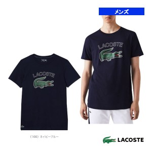 [ラコステ テニス・バドミントン ウェア（メンズ/ユニ）]リアルクロックグラフィックウルトラドライTシャツ／メンズ（TH9299L）