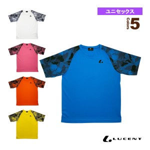 [ルーセント テニスウェア（メンズ/ユニ）]ゲームシャツ／襟なし／ユニセックス（XLH-332）
