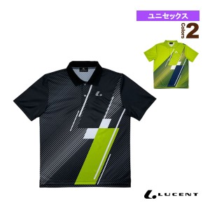 [ルーセント テニスウェア（メンズ/ユニ）]ゲームシャツ／ユニセックス（XLP-858）
