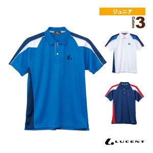 [ルーセント テニスウェア（ジュニア）]ゲームシャツ／ジュニア（XLP-832）