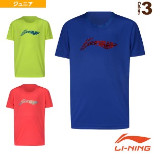 [リーニン バドミントン ジュニアグッズ]トレーニングTシャツ／ジュニア（AHSM306）