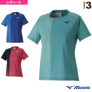 [ミズノ テニス・バドミントン ウェア（レディース）]ゲームシャツ／ソフトテニス日本代表チーム着用モデル／レディース（62JA0216）