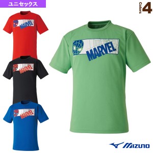 [ミズノ テニス・バドミントン ウェア（メンズ/ユニ）]MARVEL マーベルTシャツ／Type1／スパイダーマンシリーズ／ユニセックス（72JA9Z53