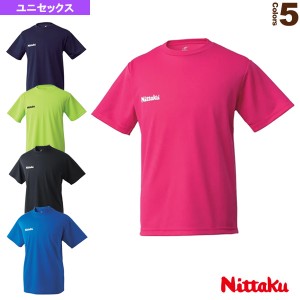 [ニッタク 卓球 ウェア（メンズ/ユニ）]ドライTシャツ／ユニセックス（NX-2062）