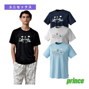 [プリンス テニス・バドミントン ウェア（メンズ/ユニ）]Tシャツ／ユニセックス（MS4009）