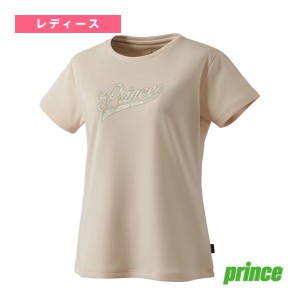 [プリンス テニス・バドミントン ウェア（レディース）]Tシャツ／レディース（WS4066）