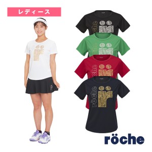 [ローチェ（roche） テニス・バドミントン ウェア（レディース）]プラクティスTシャツ／レディース（248521）