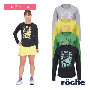 [ローチェ（roche） テニス・バドミントン ウェア（レディース）]プラクティス長袖Tシャツ／レディース（248522）
