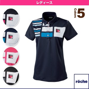 [ローチェ（roche） テニス・バドミントン ウェア（レディース）]ポロシャツ／レディース（R7T30S）