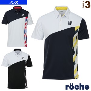 [ローチェ（roche） テニス・バドミントン ウェア（メンズ/ユニ）]ゲームシャツ／メンズ（RA021）