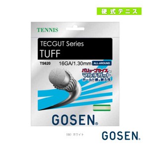 [ゴーセン テニス ストリング（単張）]テックガット タフ 16／TECGUT TUFF 16（TS620）