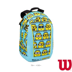 [ウィルソン テニス バッグ]ミニオンズ2.0ツアーJRバックパック／MINIONS 2.0 TOUR JR BACKPACK／ジュニア（WR8020101001）