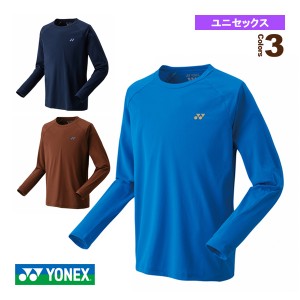 [ヨネックス テニス・バドミントン ウェア（メンズ/ユニ）]ロングスリーブTシャツ／フィットスタイル／ユニセックス（16650）