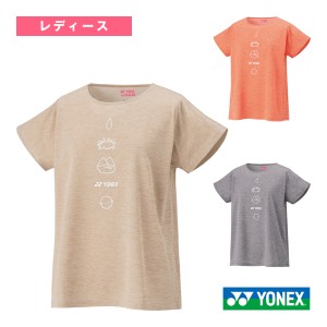 [ヨネックス テニス・バドミントンウェア（レディース）]ドライTシャツ／レディース（16719）