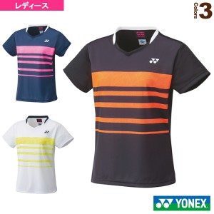 [ヨネックス テニス・バドミントン ウェア（レディース）]ゲームシャツ／スリムタイプ／レディース（20666）
