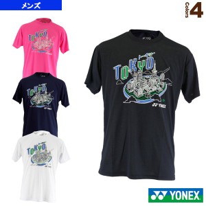 [ヨネックス テニス・バドミントンウェア（メンズ/ユニ）]都市名Tシャツ TOKYO／ドライTシャツ／メンズ（YOB20140）