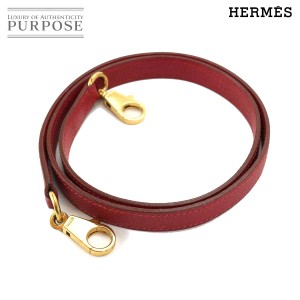 エルメス ストラップ HERMES ショルダー ストラップ クシュベル レッド ゴールド 金具 レディース 90084720 【中古】ブランド