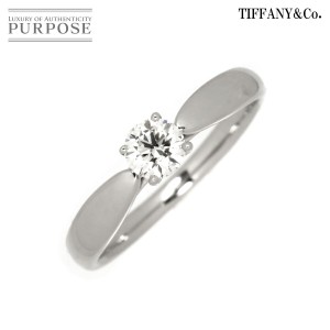 ティファニー TIFFANY&CO. ハーモニー ダイヤ 0.27ct I/VVS1/3EX 8号 リング Pt 指輪【鑑定書付き】レディース 90197947 【中古】BJ